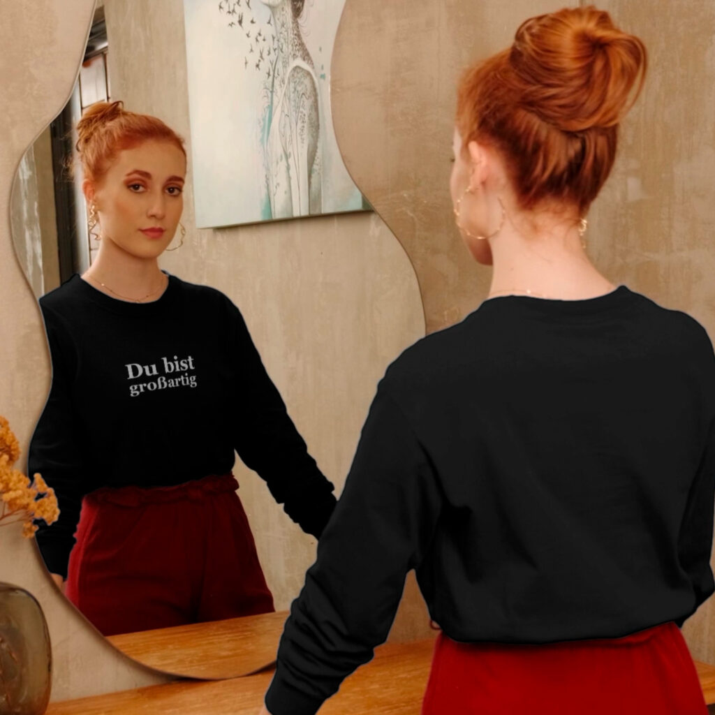 Spiegelgewand - Reiche deinem Spiegelbild die Hand - spiegel t