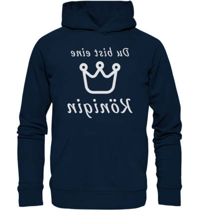 Spiegelgewand - Reiche deinem Spiegelbild die Hand - front organic hoodie 0e2035 1116x 15