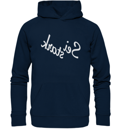 Spiegelgewand - Reiche deinem Spiegelbild die Hand - front organic hoodie 0e2035 1116x 38