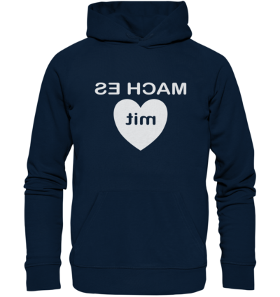 Spiegelgewand - Reiche deinem Spiegelbild die Hand - front organic hoodie 0e2035 1116x 42