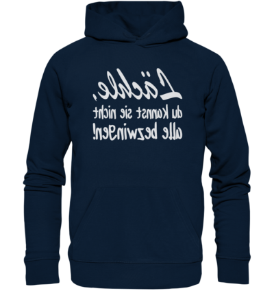 Spiegelgewand - Reiche deinem Spiegelbild die Hand - front organic hoodie 0e2035 1116x 52