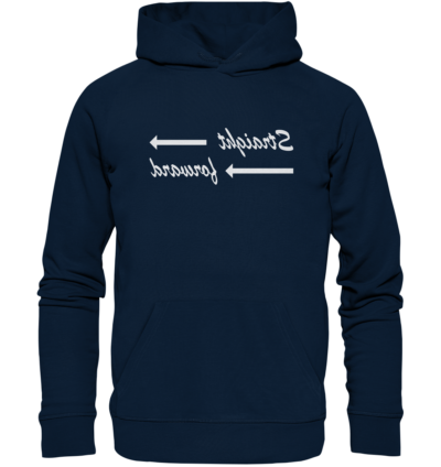 Spiegelgewand - Reiche deinem Spiegelbild die Hand - front organic hoodie 0e2035 1116x 54