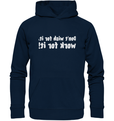 Spiegelgewand - Reiche deinem Spiegelbild die Hand - front organic hoodie 0e2035 1116x 78