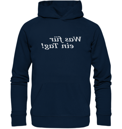 Spiegelgewand - Reiche deinem Spiegelbild die Hand - front organic hoodie 0e2035 1116x 86