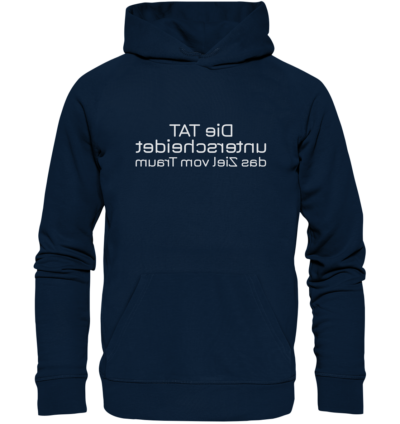 Spiegelgewand - Reiche deinem Spiegelbild die Hand - front organic hoodie 0e2035 1116x 9