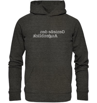Spiegelgewand - Reiche deinem Spiegelbild die Hand - front organic hoodie 1b1c1a 1116x 14