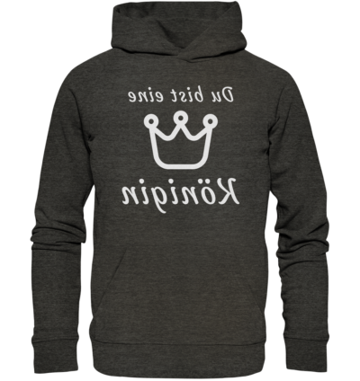 Spiegelgewand - Reiche deinem Spiegelbild die Hand - front organic hoodie 1b1c1a 1116x 15