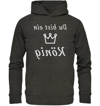 Spiegelgewand - Reiche deinem Spiegelbild die Hand - front organic hoodie 1b1c1a 1116x 16