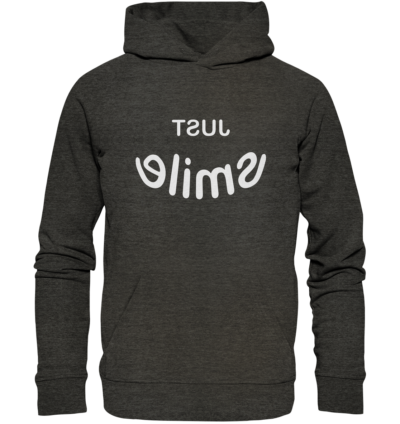 Spiegelgewand - Reiche deinem Spiegelbild die Hand - front organic hoodie 1b1c1a 1116x 23