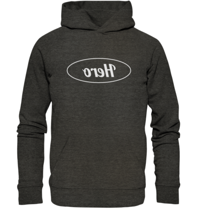Spiegelgewand - Reiche deinem Spiegelbild die Hand - front organic hoodie 1b1c1a 1116x 27