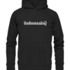 Gelassenheit - Spiegelschrift - Hochwertiger Unisex Bio Hoodie