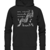 Tanze zu deiner eigenen Musik - Spiegelschrift - Hochwertiger Unisex Bio Hoodie