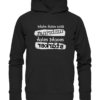 Was mich nicht umbringt, macht mich stärker - Spiegelschrift - Hochwertiger Unisex Bio Hoodie