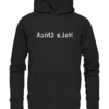 Hola Chica - Spiegelschrift - Hochwertiger Unisex Bio Hoodie