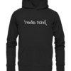 Jetzt aber! - Spiegelschrift - Hochwertiger Unisex Bio Hoodie