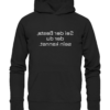 Sei der Beste, der du sein kannst - Spiegelschrift - Hochwertiger Unisex Bio Hoodie