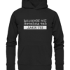 Die Meinung der anderen ist egal - Spiegelschrift - Hochwertiger Unisex Bio Hoodie