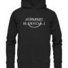 Immer lächeln - Spiegelschrift - Hochwertiger Unisex Bio Hoodie