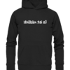 Es ist möglich! - Spiegelschrift - Hochwertiger Unisex Bio Hoodie