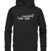 Vertraue nur dir! - Spiegelschrift - Hochwertiger Unisex Bio Hoodie