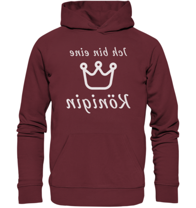 Spiegelgewand - Reiche deinem Spiegelbild die Hand - front organic hoodie 672b34 1116x 18
