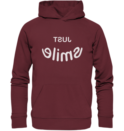 Spiegelgewand - Reiche deinem Spiegelbild die Hand - front organic hoodie 672b34 1116x 23