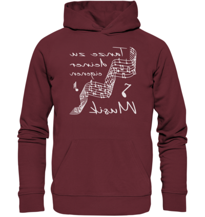 Spiegelgewand - Reiche deinem Spiegelbild die Hand - front organic hoodie 672b34 1116x 24