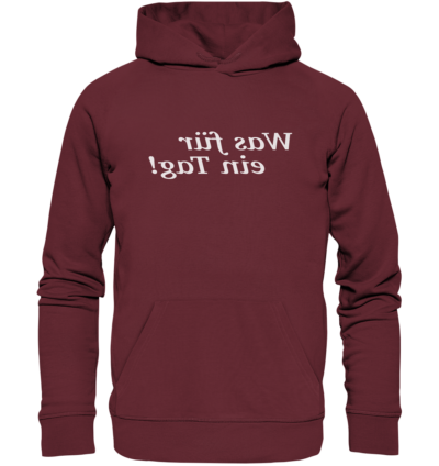 Spiegelgewand - Reiche deinem Spiegelbild die Hand - front organic hoodie 672b34 1116x 86