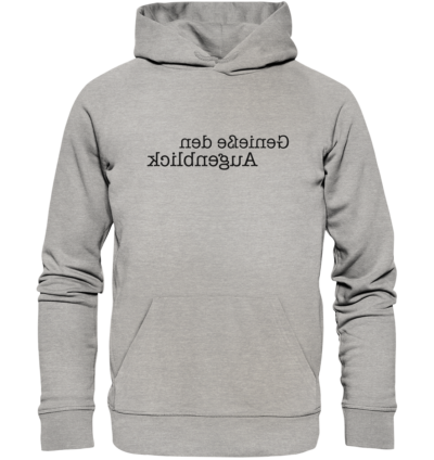 Spiegelgewand - Reiche deinem Spiegelbild die Hand - front organic hoodie c2c1c0 1116x 14