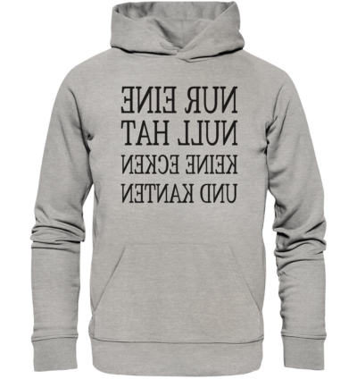 Spiegelgewand - Reiche deinem Spiegelbild die Hand - front organic hoodie c2c1c0 1116x 21