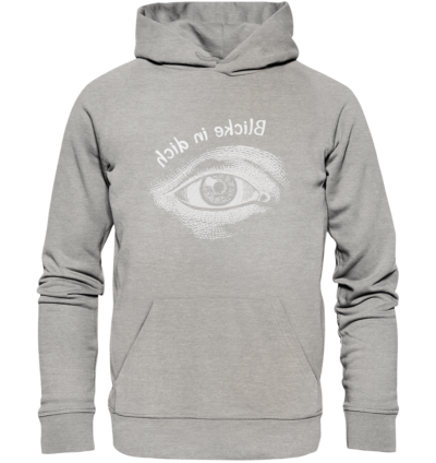Spiegelgewand - Reiche deinem Spiegelbild die Hand - front organic hoodie c2c1c0 1116x 3