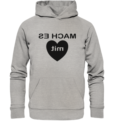 Spiegelgewand - Reiche deinem Spiegelbild die Hand - front organic hoodie c2c1c0 1116x 42