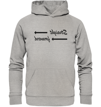 Spiegelgewand - Reiche deinem Spiegelbild die Hand - front organic hoodie c2c1c0 1116x 54
