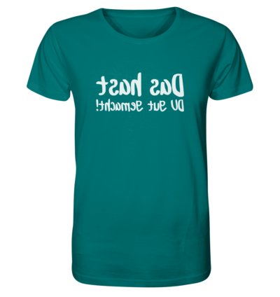 Spiegelgewand - Reiche deinem Spiegelbild die Hand - front organic shirt 007373 1116x 4