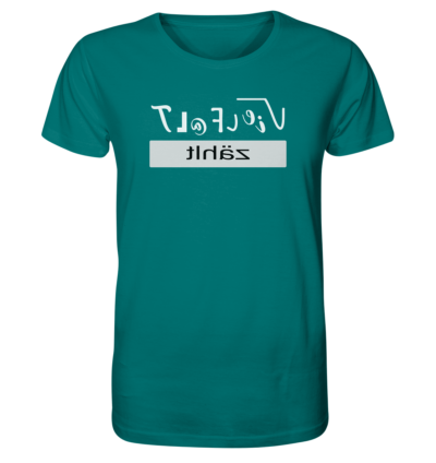 Spiegelgewand - Reiche deinem Spiegelbild die Hand - front organic shirt 007373 1116x 40