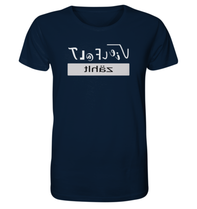 Spiegelgewand - Reiche deinem Spiegelbild die Hand - front organic shirt 0e2035 1116x 40