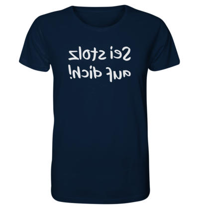 Spiegelgewand - Reiche deinem Spiegelbild die Hand - front organic shirt 0e2035 1116x 66