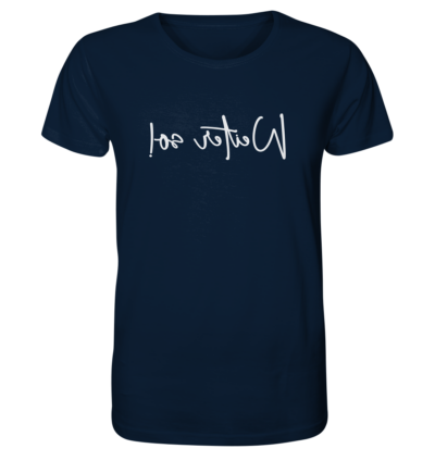 Spiegelgewand - Reiche deinem Spiegelbild die Hand - front organic shirt 0e2035 1116x 85