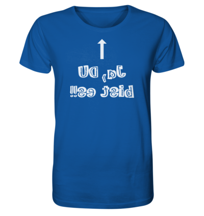 Spiegelgewand - Reiche deinem Spiegelbild die Hand - front organic shirt 13569c 1116x 70