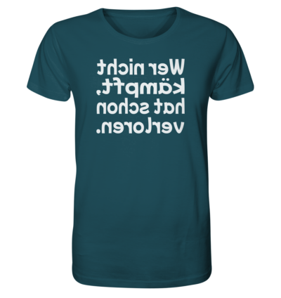 Spiegelgewand - Reiche deinem Spiegelbild die Hand - front organic shirt 204d59 1116x 81