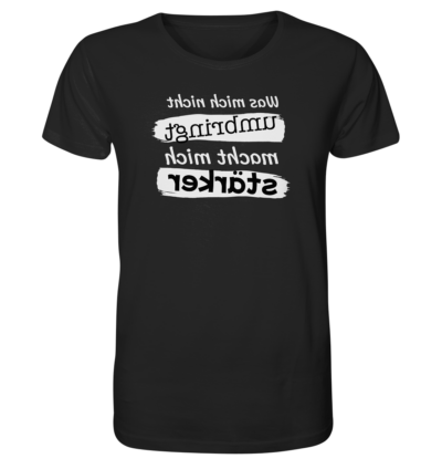 Spiegelgewand - Reiche deinem Spiegelbild die Hand - front organic shirt 272727 1116x 28