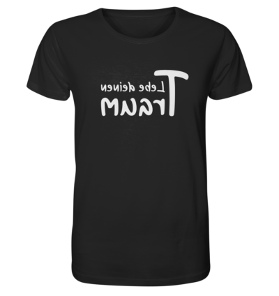 Spiegelgewand - Reiche deinem Spiegelbild die Hand - front organic shirt 272727 1116x 37