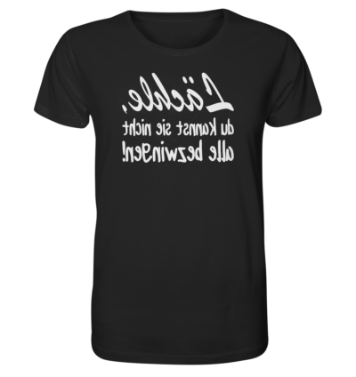 Spiegelgewand - Reiche deinem Spiegelbild die Hand - front organic shirt 272727 1116x 52