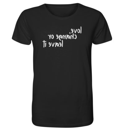 Spiegelgewand - Reiche deinem Spiegelbild die Hand - front organic shirt 272727 1116x 61