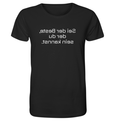 Spiegelgewand - Reiche deinem Spiegelbild die Hand - front organic shirt 272727 1116x 62