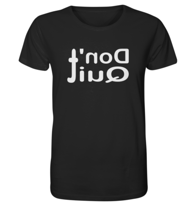 Spiegelgewand - Reiche deinem Spiegelbild die Hand - front organic shirt 272727 1116x 77