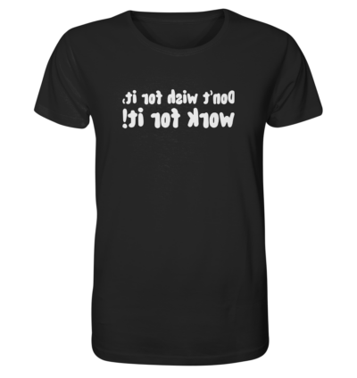 Spiegelgewand - Reiche deinem Spiegelbild die Hand - front organic shirt 272727 1116x 78