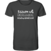 Du musst niemanden beeindrucken - Spiegelschrift - Unisex Bio T-Shirt