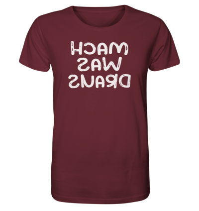 Spiegelgewand - Reiche deinem Spiegelbild die Hand - front organic shirt 672b34 1116x 80