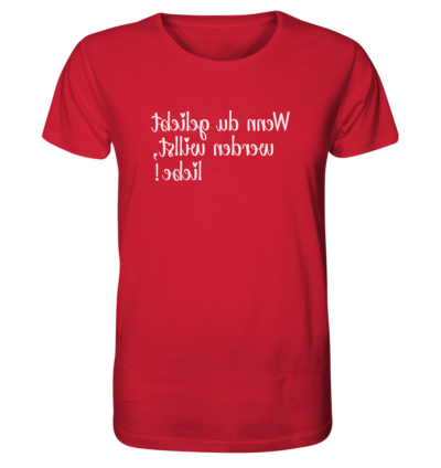 Spiegelgewand - Reiche deinem Spiegelbild die Hand - front organic shirt cb1f34 1116x 69